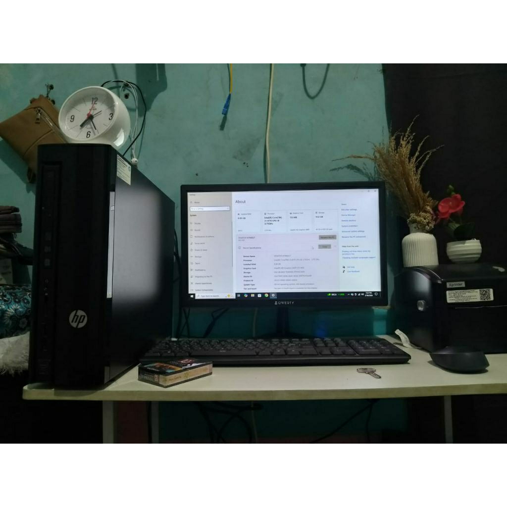 pc / komputer fulset siap pakai