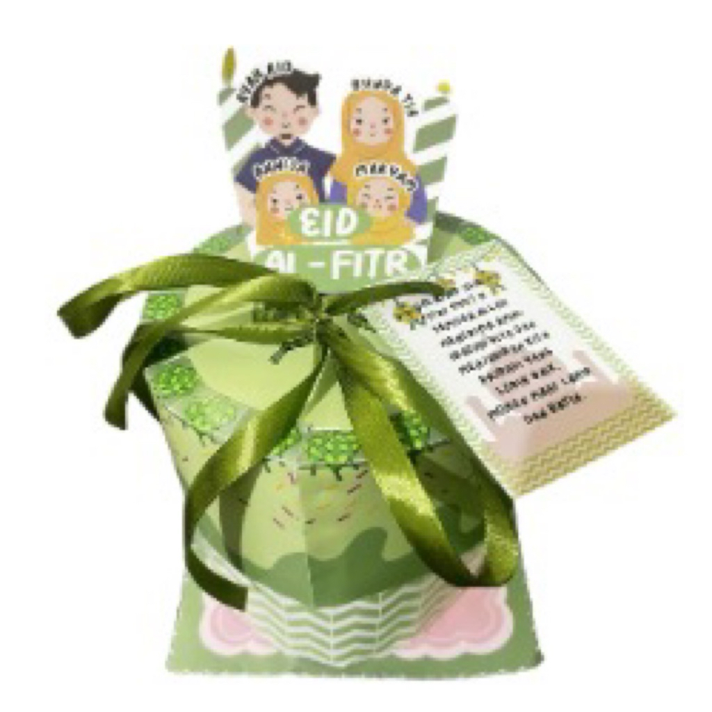 Hampers Mini bentuk Cake | Hampers idul fitri lucu ramadhan