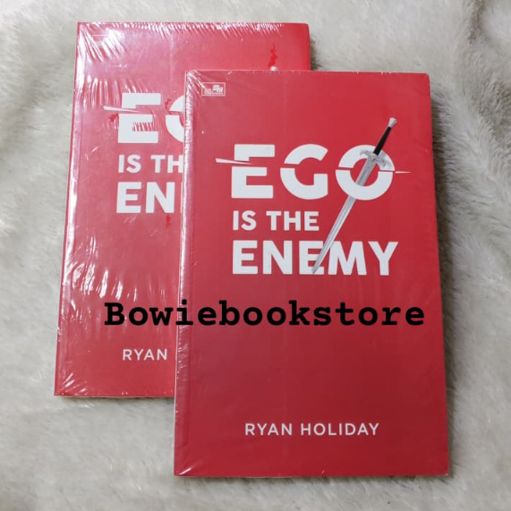ORIGINAL Buku Ego is The Enemy