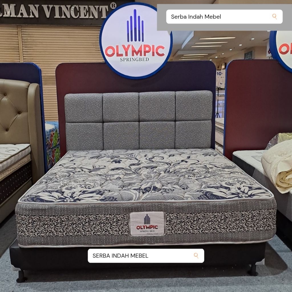KASUR SPRING BED OLYMPIC MATRAS ARCHER 90 X 200 CM , 120 X 200 CM , 160 X 200 CM , 180 X 200 CM QUEE