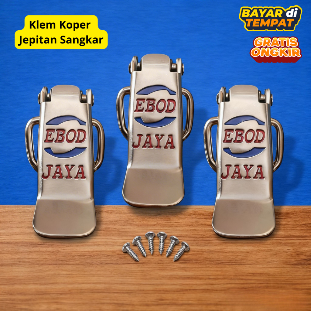 Klem Koper besi Jepitan Sangkar Ebod Jaya isi 3 pcs – Kualitas Tangguh dan Awet