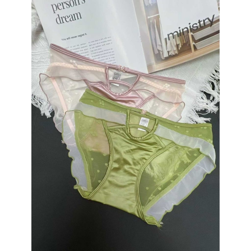 Celana Dalam Wanita satin sutra ,jaring2 breathable anti bakteri (697)