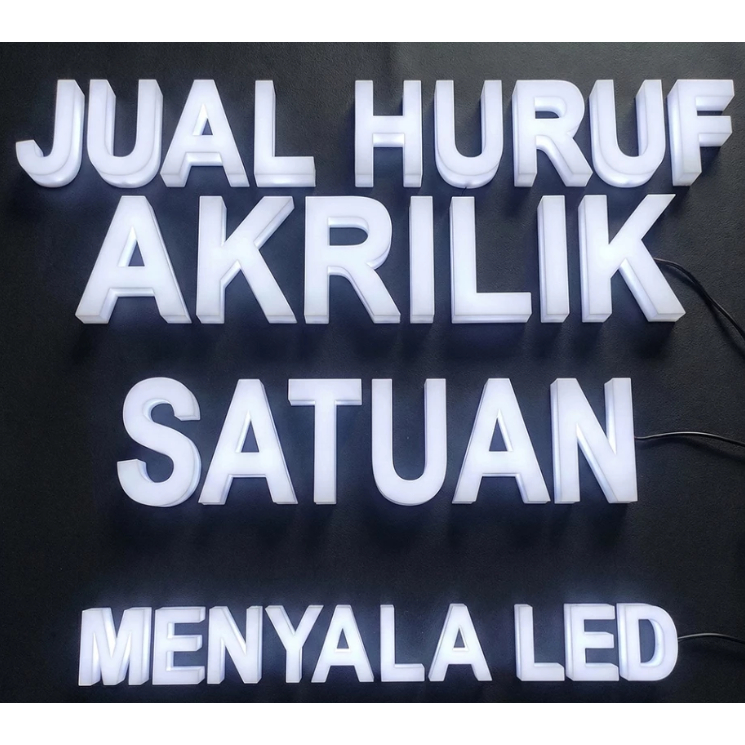 Sign Letter Akrilik Murah Custom