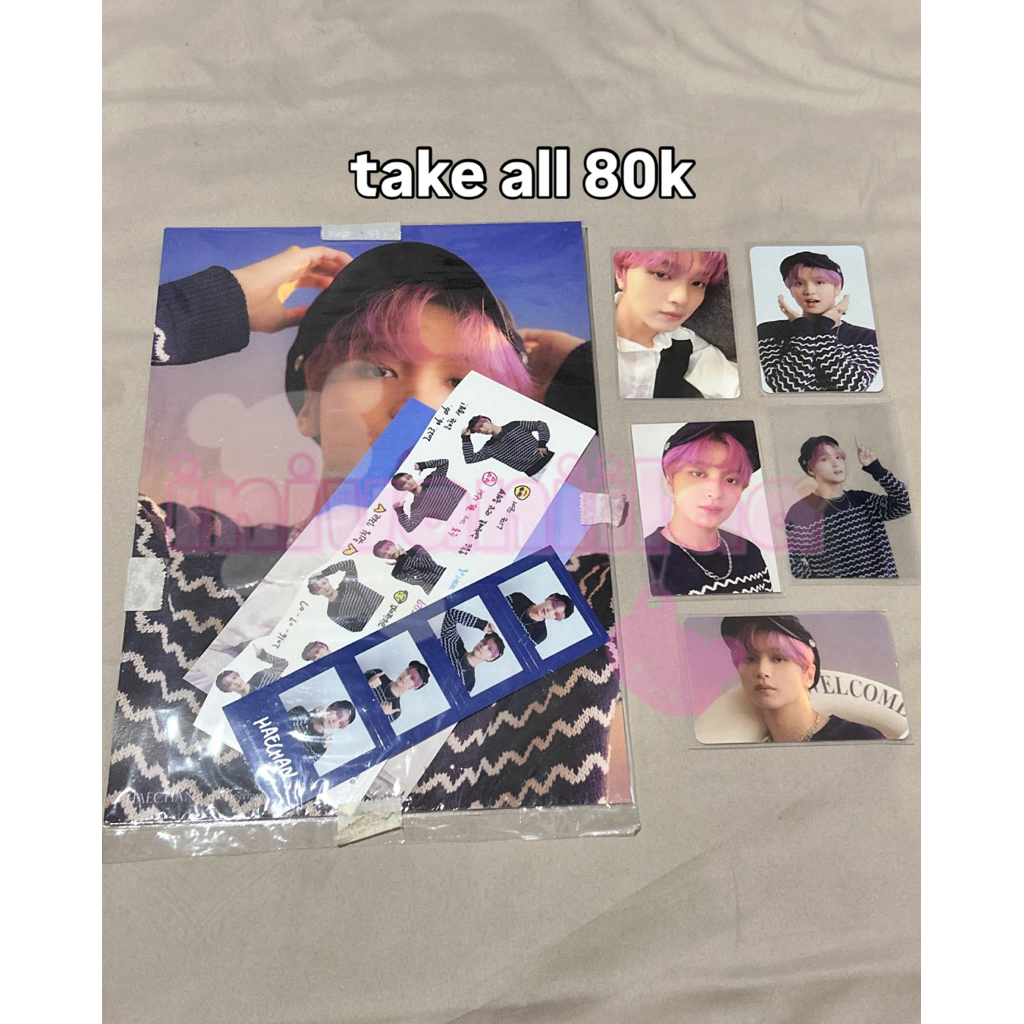 WTS/WTB SEASON GREETING NCT 2023 HAECHAN NCT 127 OFFICIAL MD POSTER PHOTOSTRIP POSTCARD PC