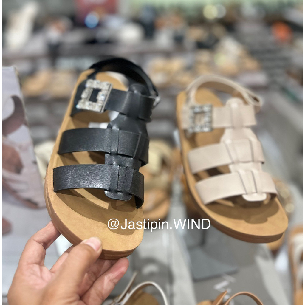ST.YVES Sepatu sandal wanita slingback strap 36-41