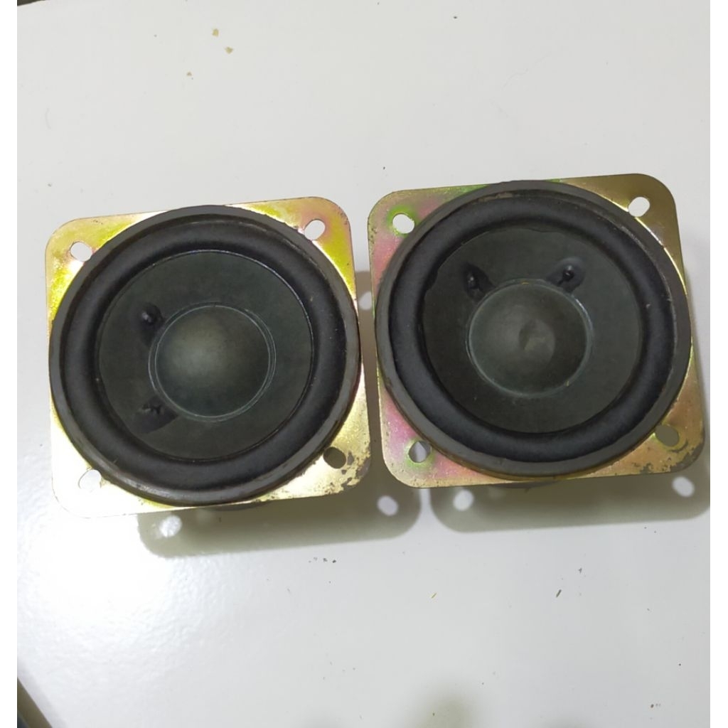 Sepasang Speaker second 3 inch... Sony.