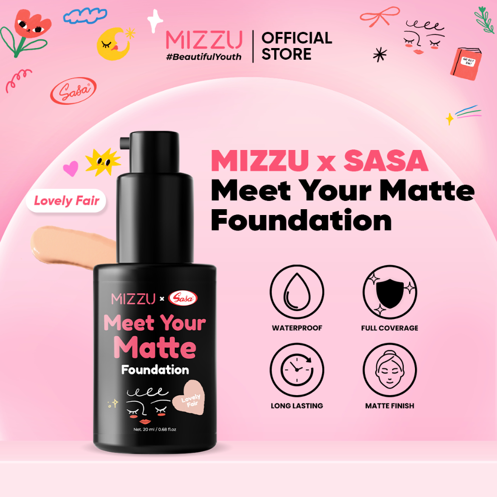 Mizzu X Sasa Meet Your Mate Foundation - Lovely Fair