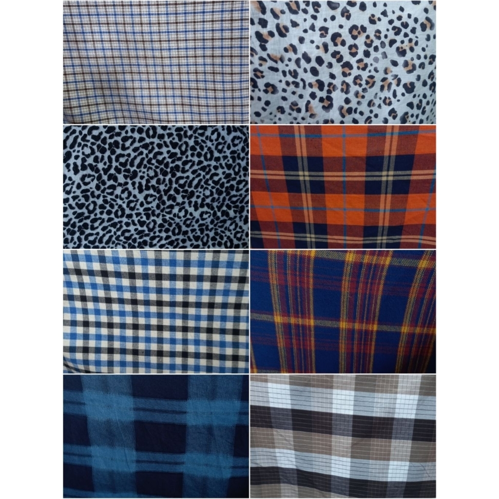 1/2 meter Kain Flanel | Katun Flanel | Bahan Flanel | Kain Meteran | Katun Flanel Motif | Bahan Impo