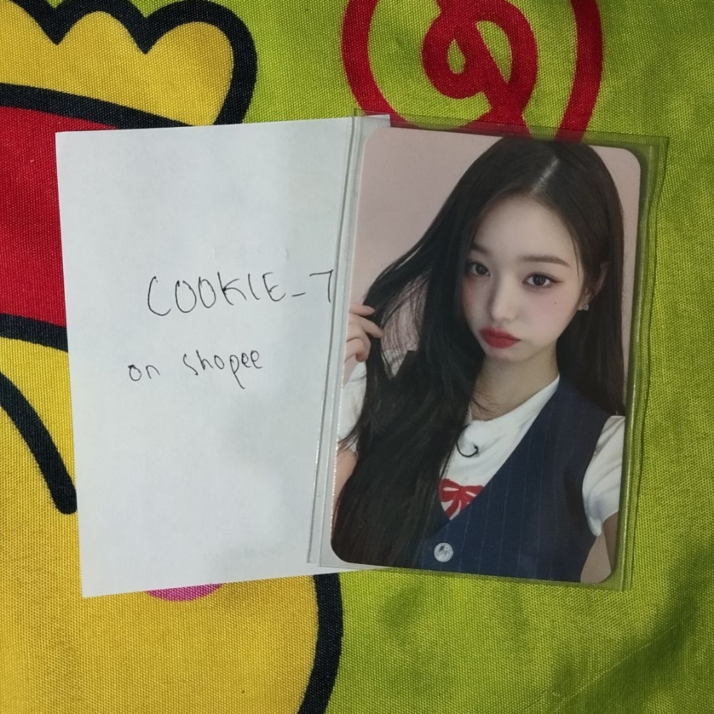 Photocard Jang Wonyoung Benefit IVE I've Apple Music Bene PC Wony