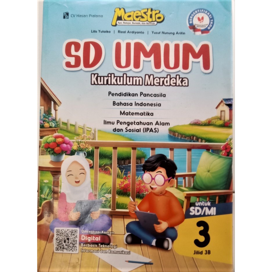 BUKU LKS TERPADU MAESTRO KELAS 3 KURIKULUM MERDEKA