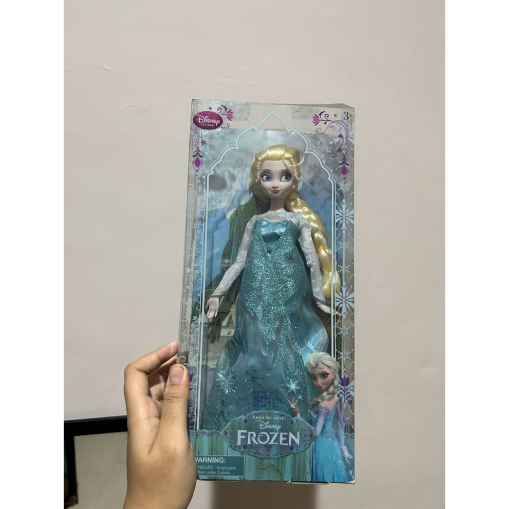 mainan boneka Barbie Elsa Frozen asli Disney