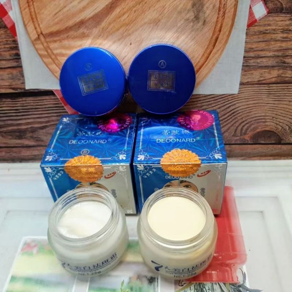 CREAM DEONARD BIRU SIANG & MALAM ORIGINAL