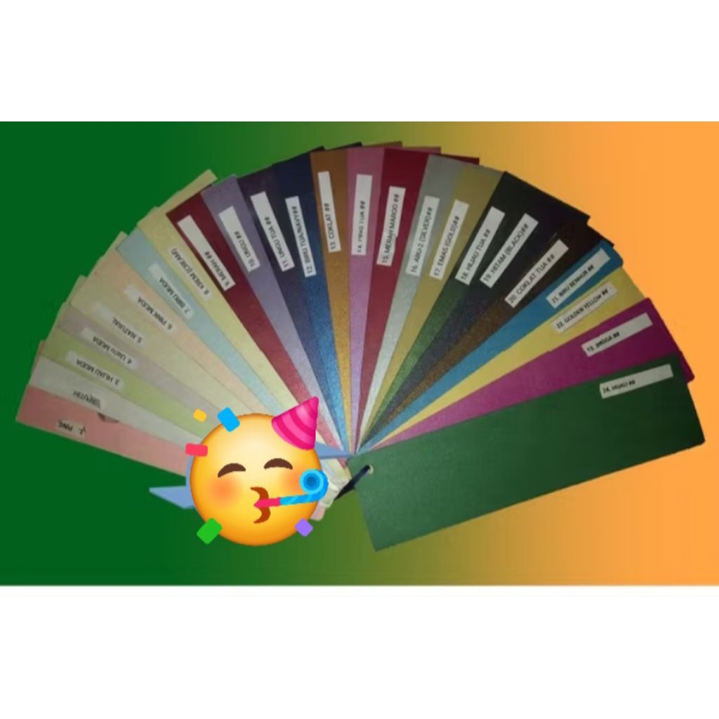ISI 50 KERTAS JASMINE 160 GSM TEBAL DAN TIPIS TIPIS/KERTAS KERLIP/KERTAS UNDANGAN/KERTAS
