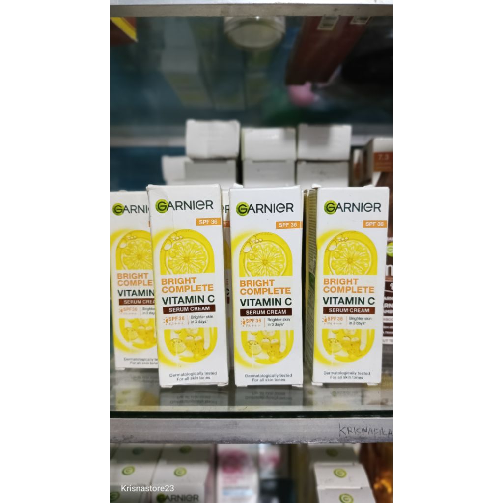 serum cream spf 36 garnier