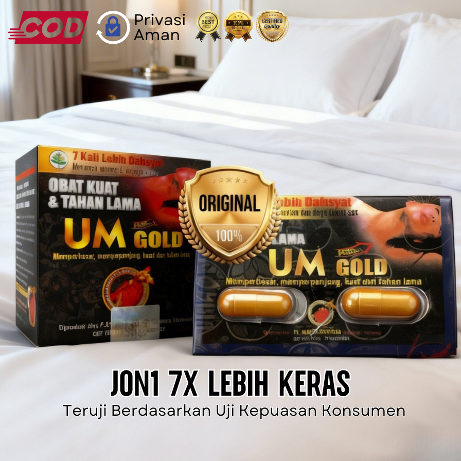 UM GOLD KAPSUL | Urat Madu Gold Original 100% Kapsul | UM Gold Blister | Urat Madu 100% Original | J