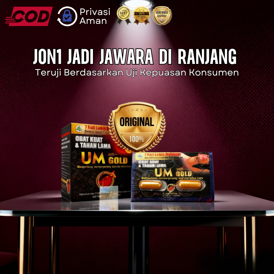 UM GOLD KAPSUL BLISTER | Urat Madu Gold Original 100% Kapsul | UM Gold Blister | Urat Madu 100% Orig