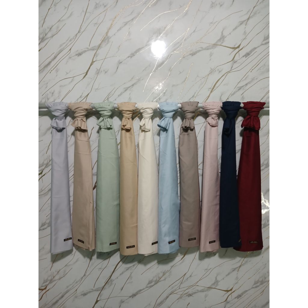 [AZARA] HIJAB AZARA WARNA POLOS