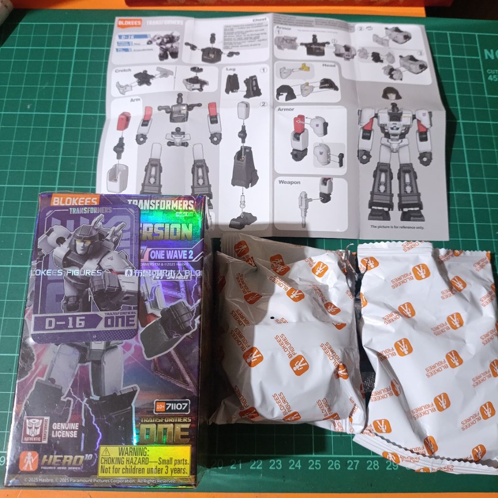 blokees TRANSFORMERS gv 07 d-16 galaxy version