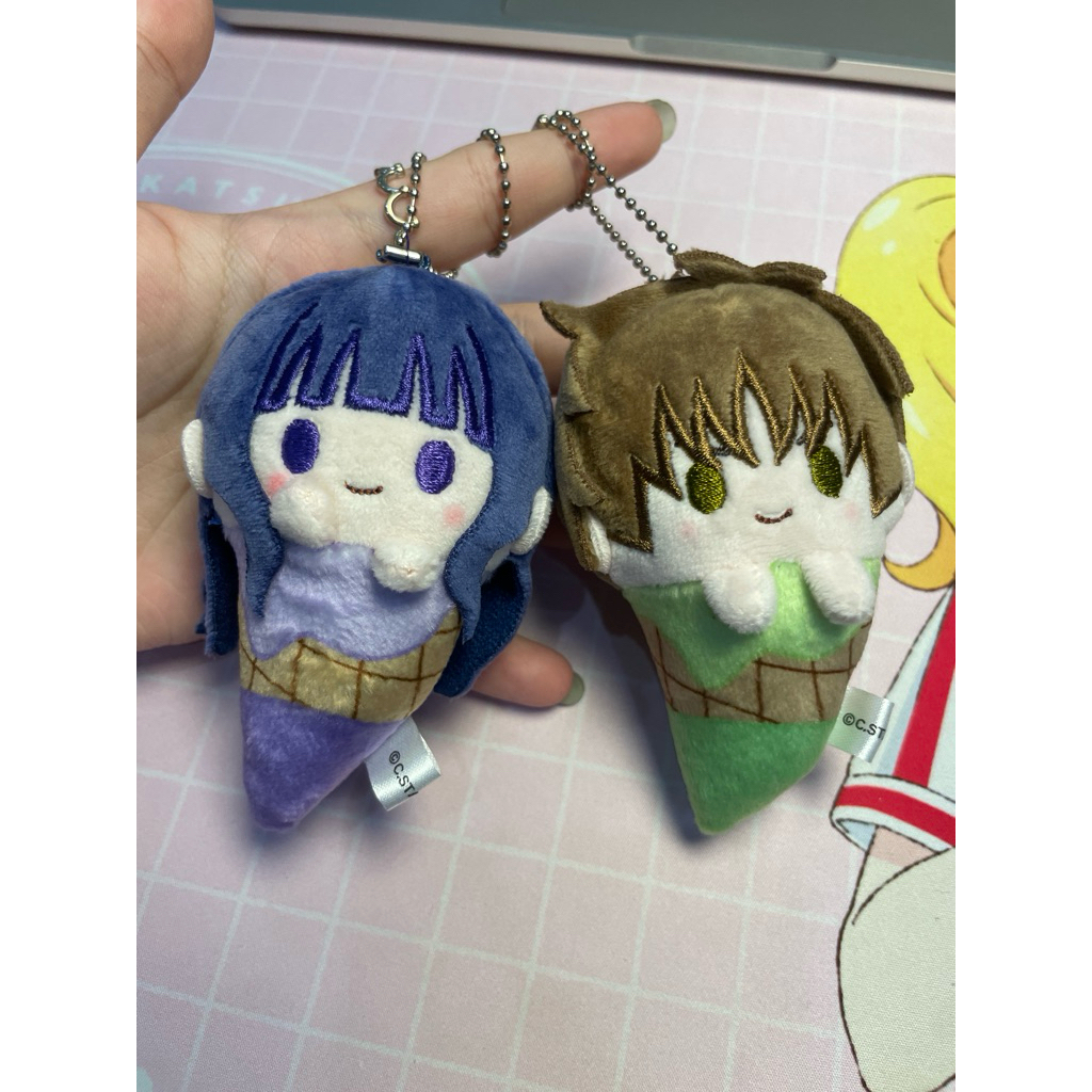 Cardcaptor Sakura ice Cream Tapi Nui charcter Plush Ganci syaoran Tomoyo