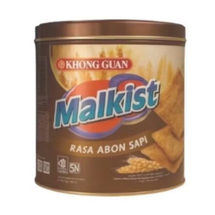 Khong Guan Malkist Abon Sapi Kaleng 395 Gram