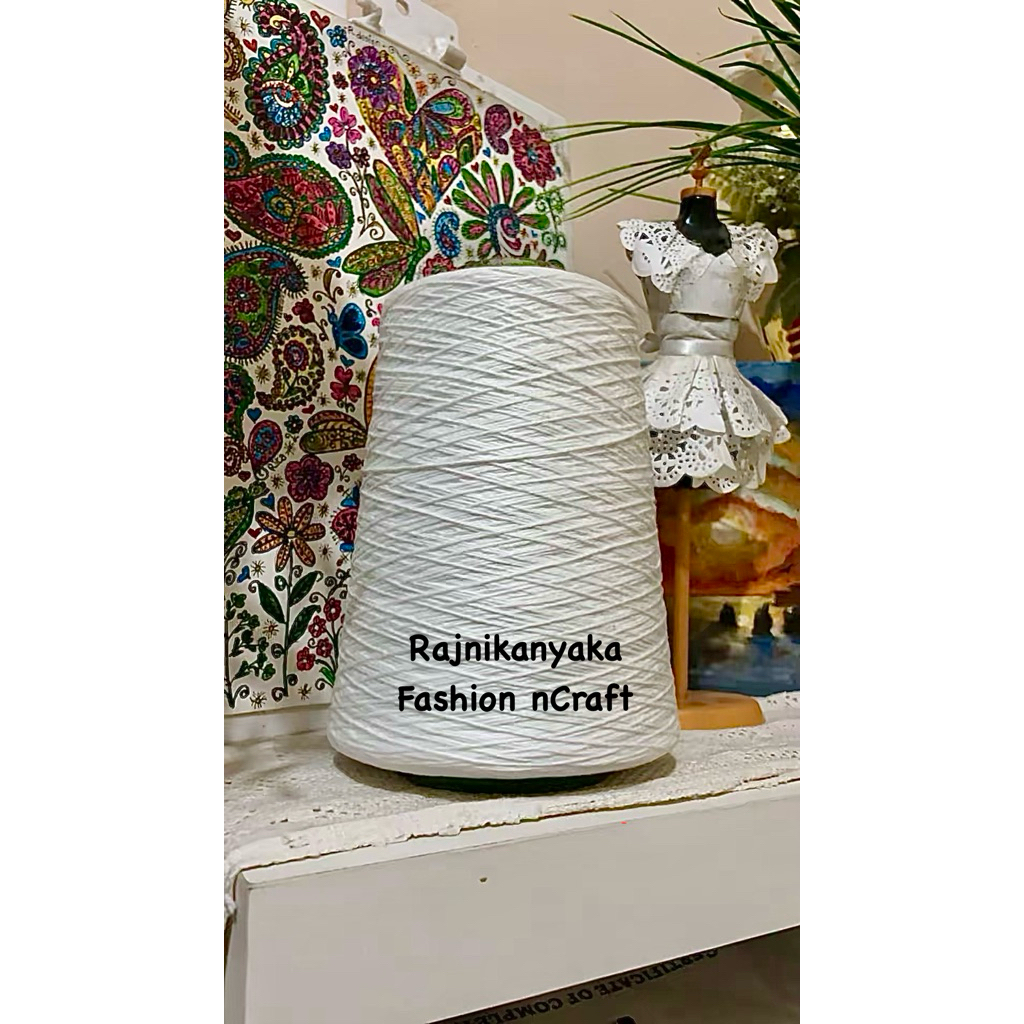 Benang Rajut Katun, Benang Rajut Katun jala putih