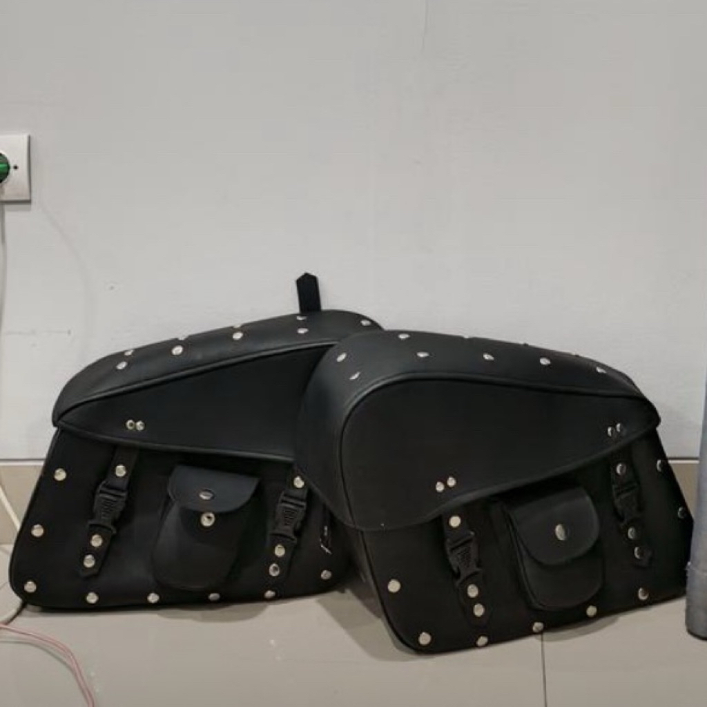 sidebag motor benelli, pe250, keeway, regal raptor, harley dll