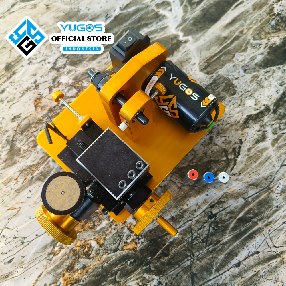 Mesin Bubut Mini 4 WD 1 Ban VM500 YUGOS Development