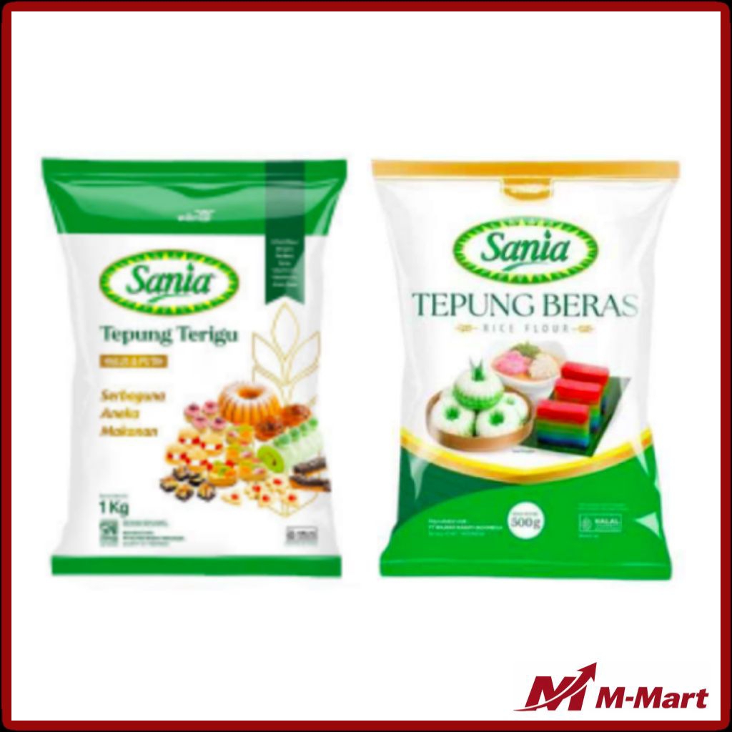 Sania Tepung Terigu & Tepung Beras 1 Dus