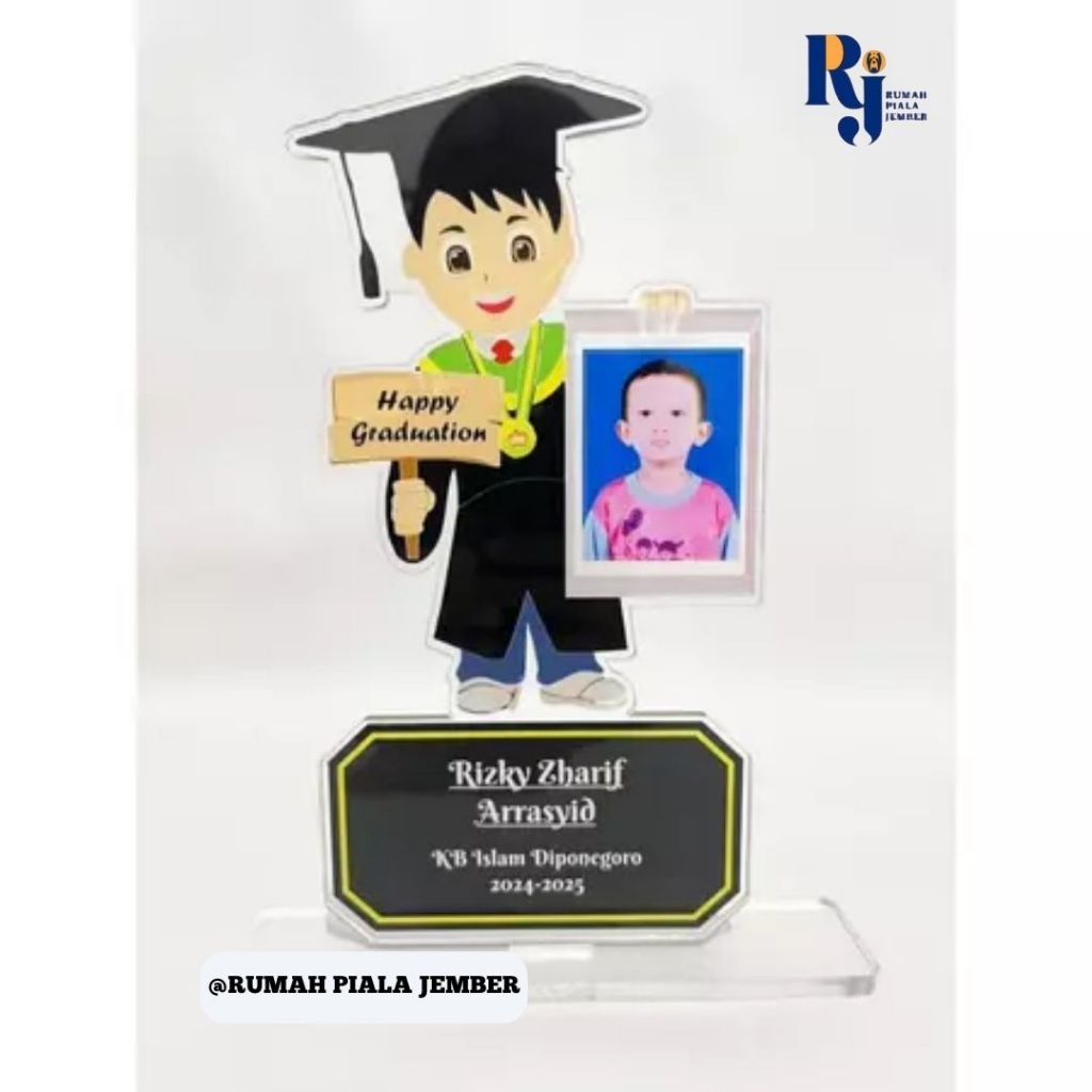 Plakat wisuda custom foto
