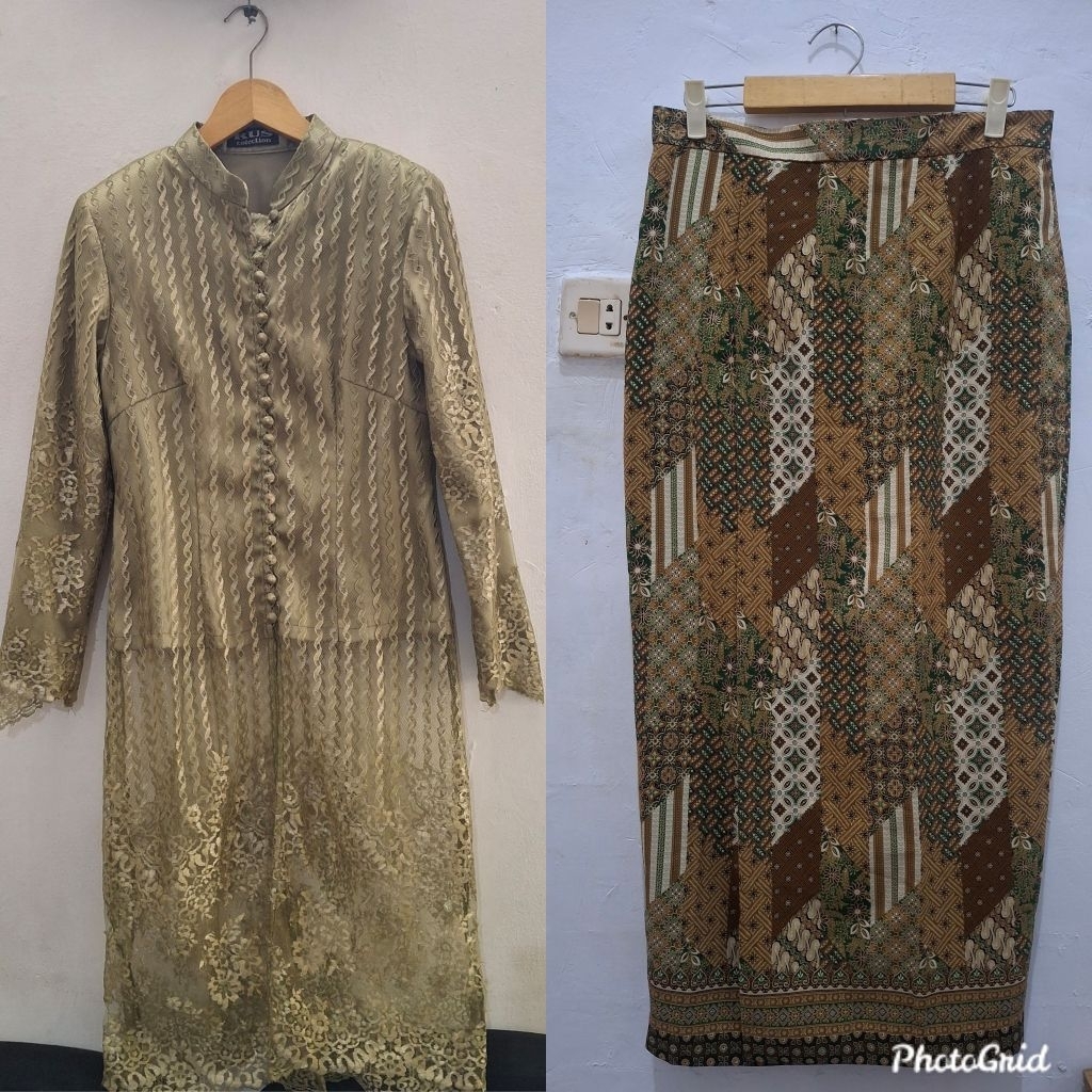 Kebaya wanita preloved 1 stel