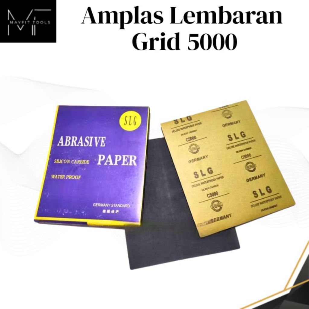 Amplas Duco / Abrasive Paper SLG Waterproof #5000 GERMANY STANDARD