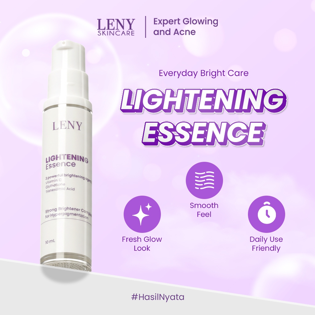LENY SKINCARE Lightening Essence 10 ml Serum Pencerah Wajah