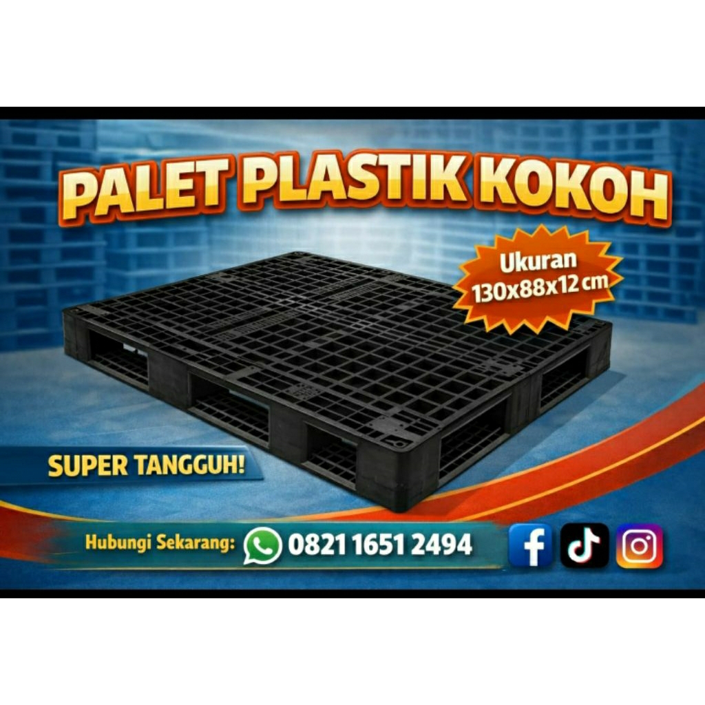 PALET PLASTIK SECOND KONDISI 90%-95%