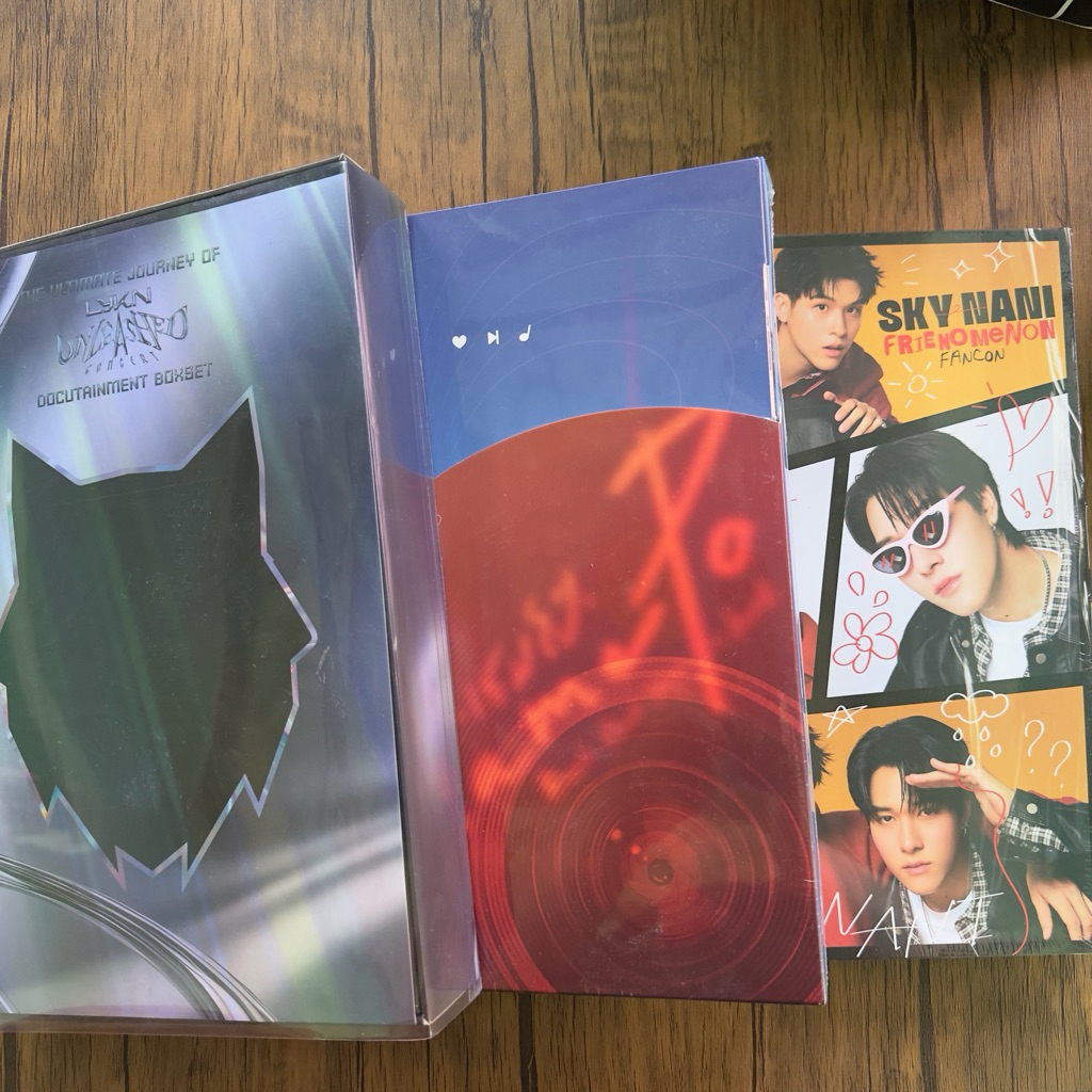DVD BOXSET GMMTV OFFICIAL UNLEASHED LYKN THAMEPO BOXSET SKY NANI BOXSET