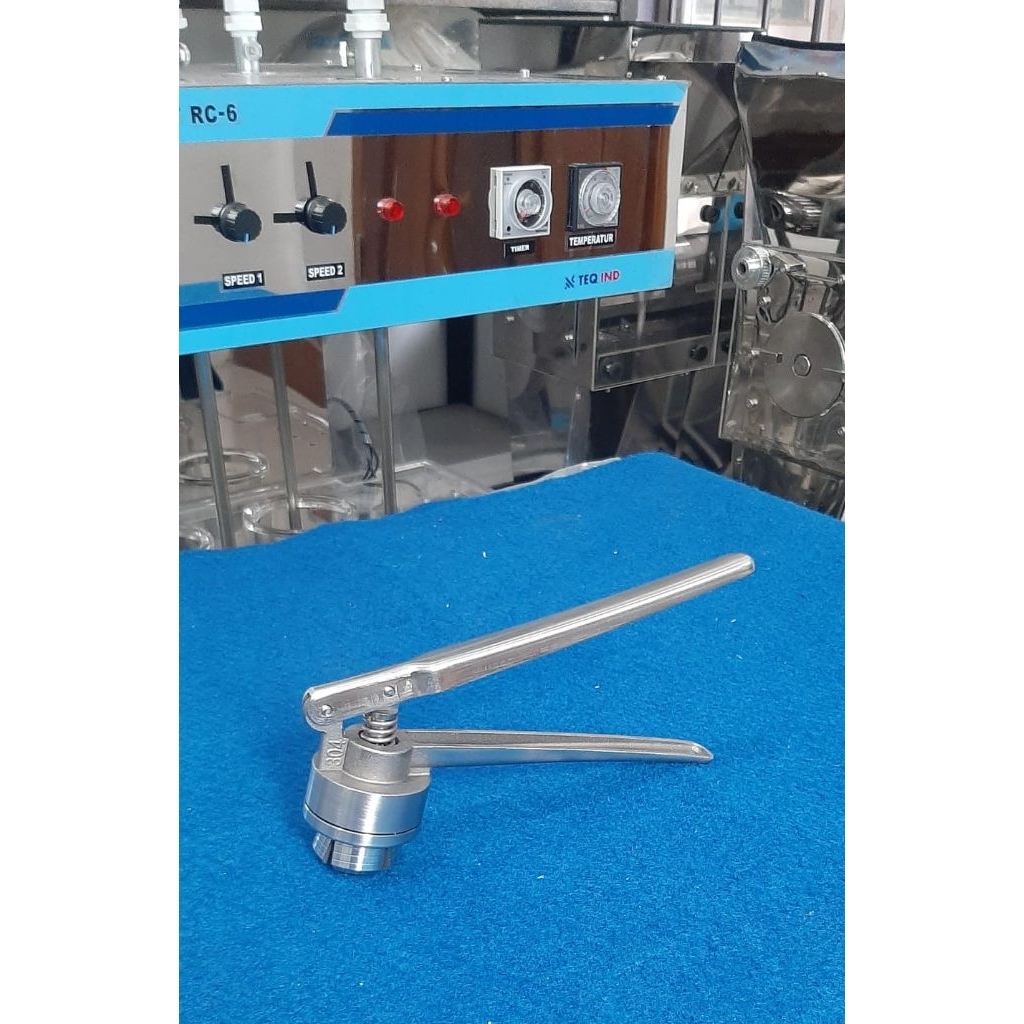 alat penutup vial , crop vial obat injeksi