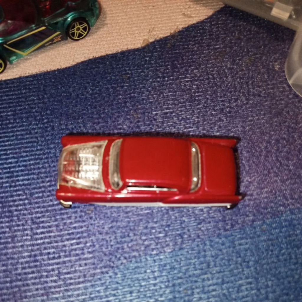 hotwheels custom 53 chevy red loose