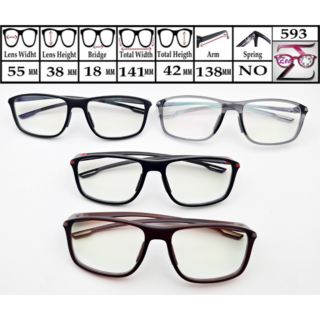 kacamata sport minus frame kacamata ringan kacamata kotak frame kacamata unisex pria dan wanita terb