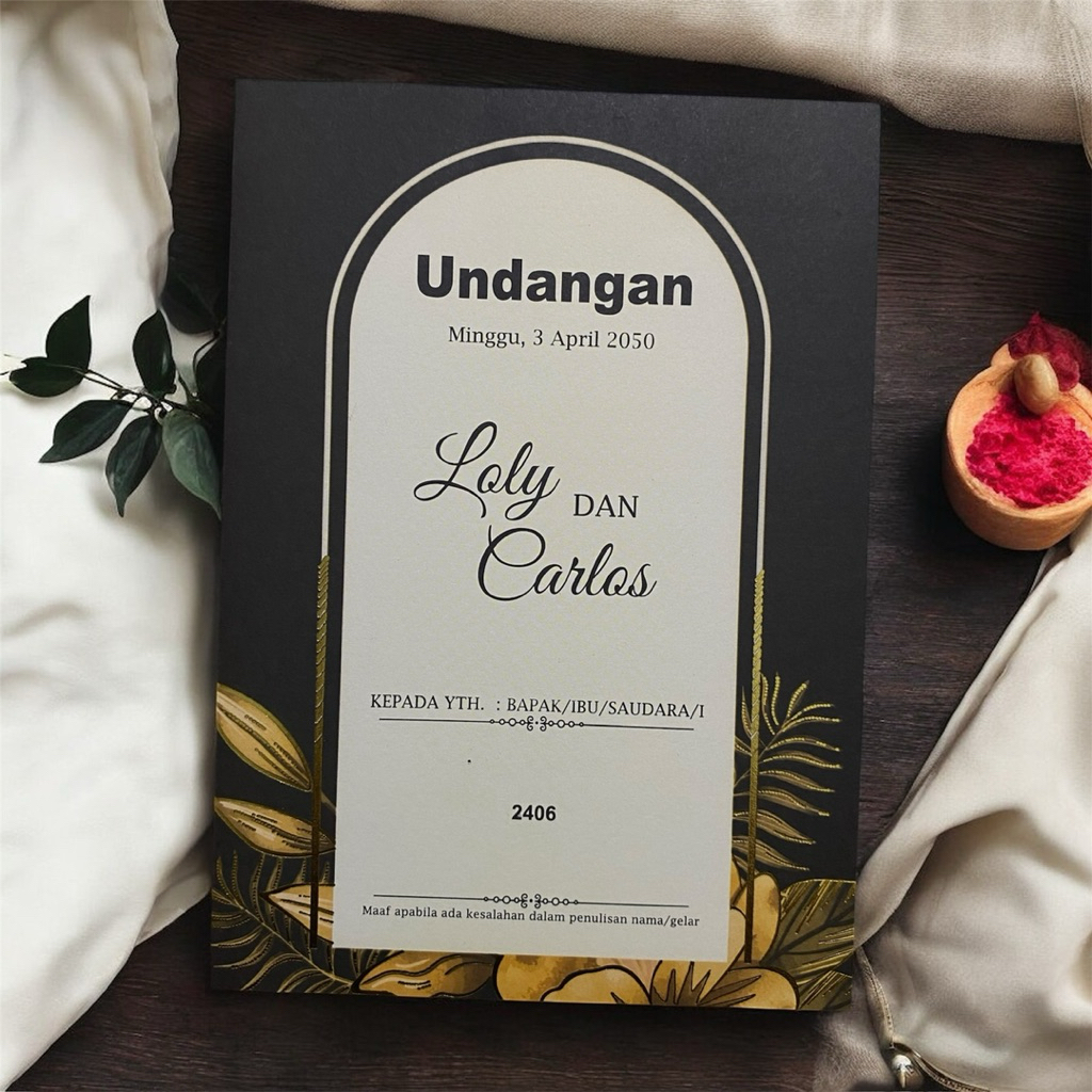 Blanko Undangan Kosongan ERBA 2406 (Gratis File Setting)