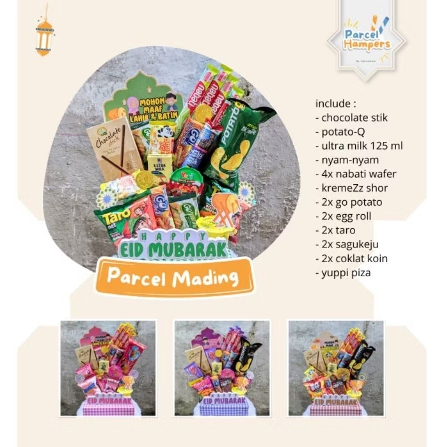 Parcel Mading Snack - Parcel Anak - Parcel Lebaran