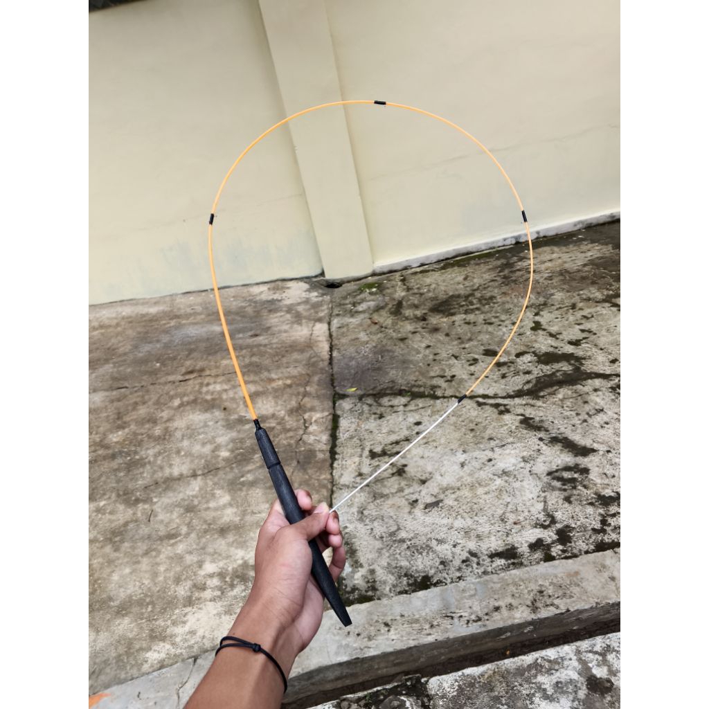 joran pancing lentur fiber optic panjang 120cm - 150cm