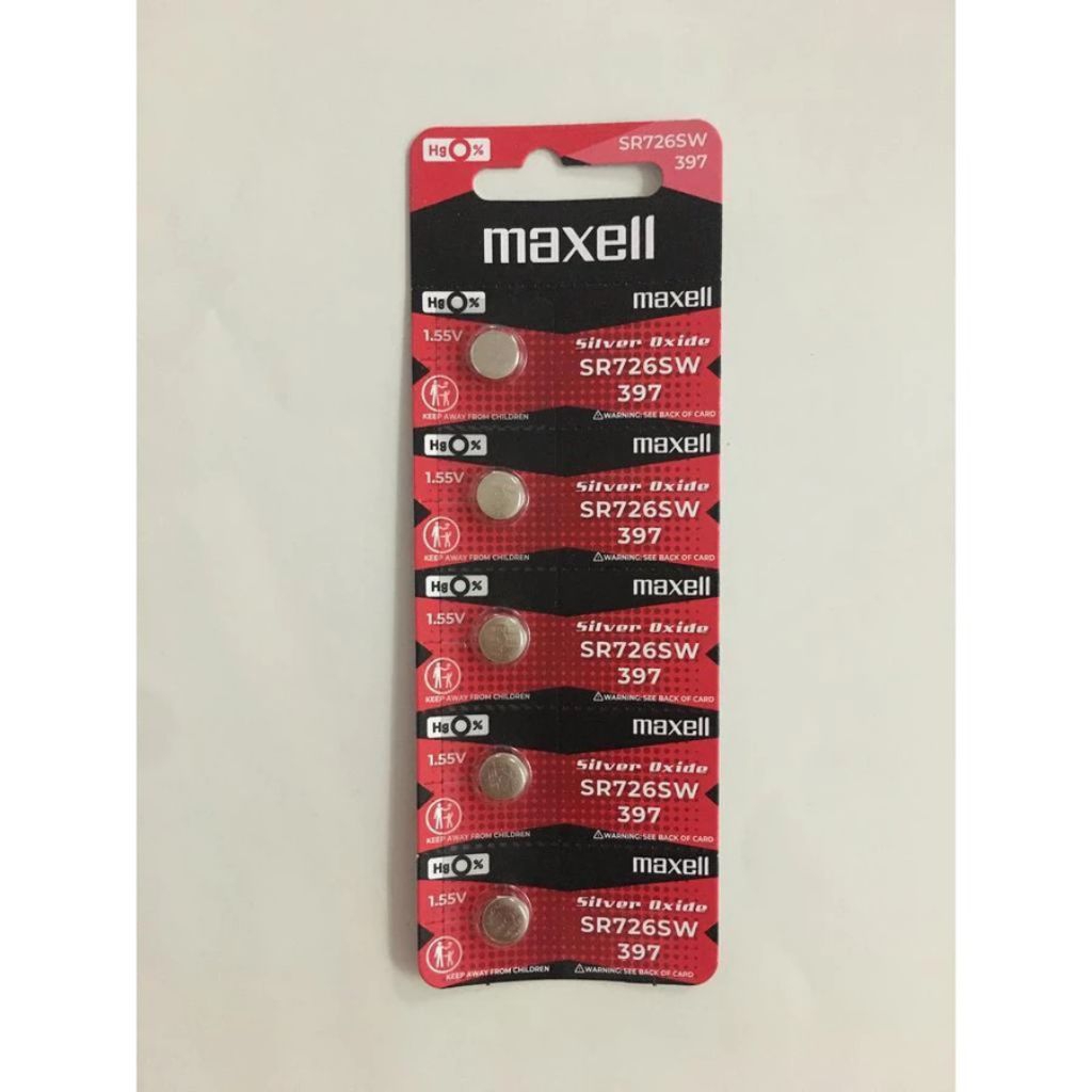 Baterai Maxell SR 726 SW 397 | Made in Japan - Original 100%