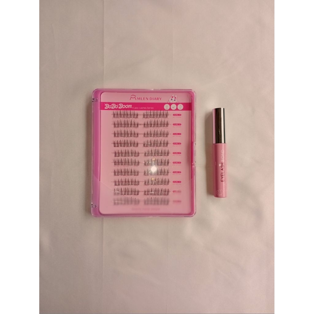 MLEN DIARY eyelashes Bo Bo Boom, Sunflower, Star, NEW