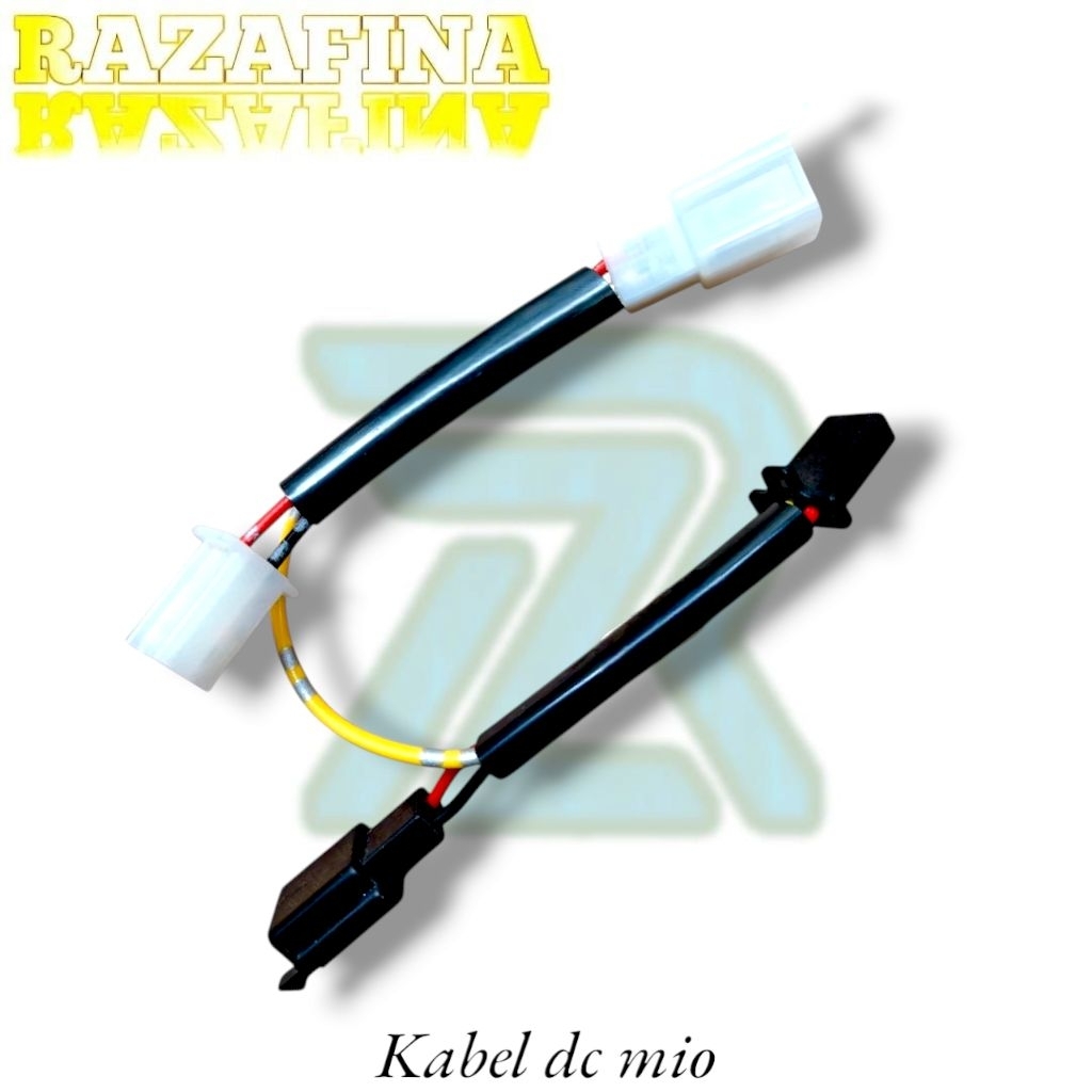 Soket Kabel Rubah Arus AC Ke Dc Lampu Depan Yamaha Mio Smile Sporty Mio j Soul Karbu Tanpa Rubah kip