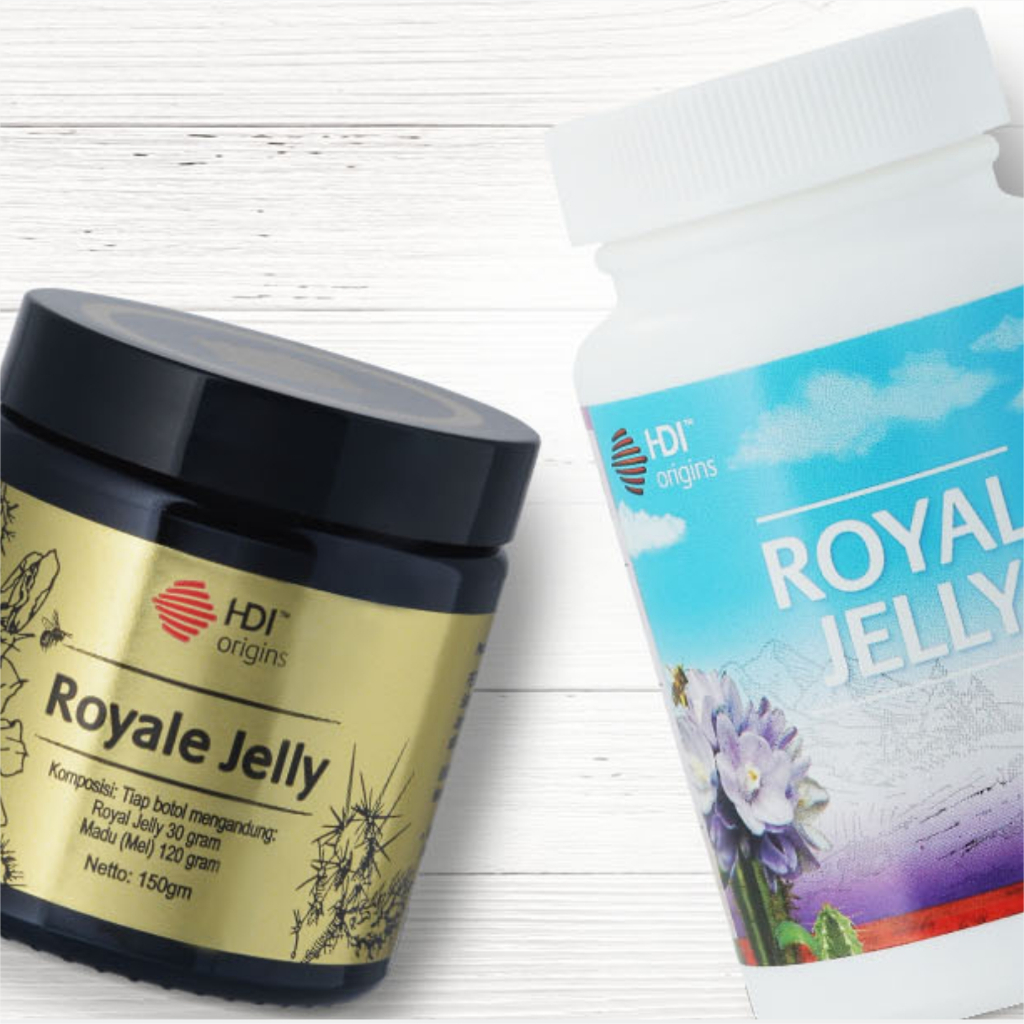 HDI RoyalJelly Tablet Untuk Kulit Glowing Dan Hormon Seimbang