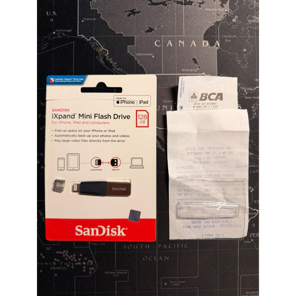Sandisk iXpand Mini Flash Drive 128 GB