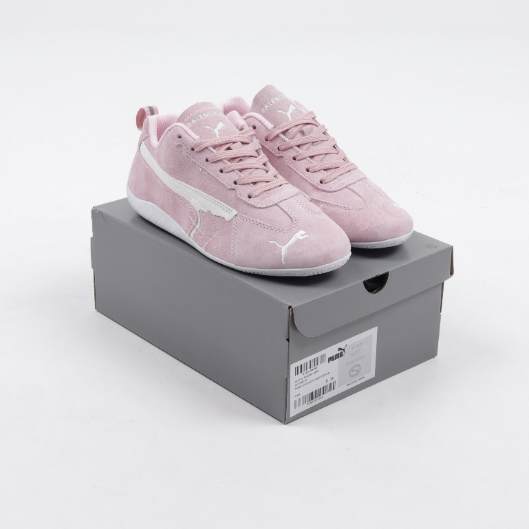 (SLPRDS) Sepatu Sneakers Balenciaga X Puma Speedcat Pink White