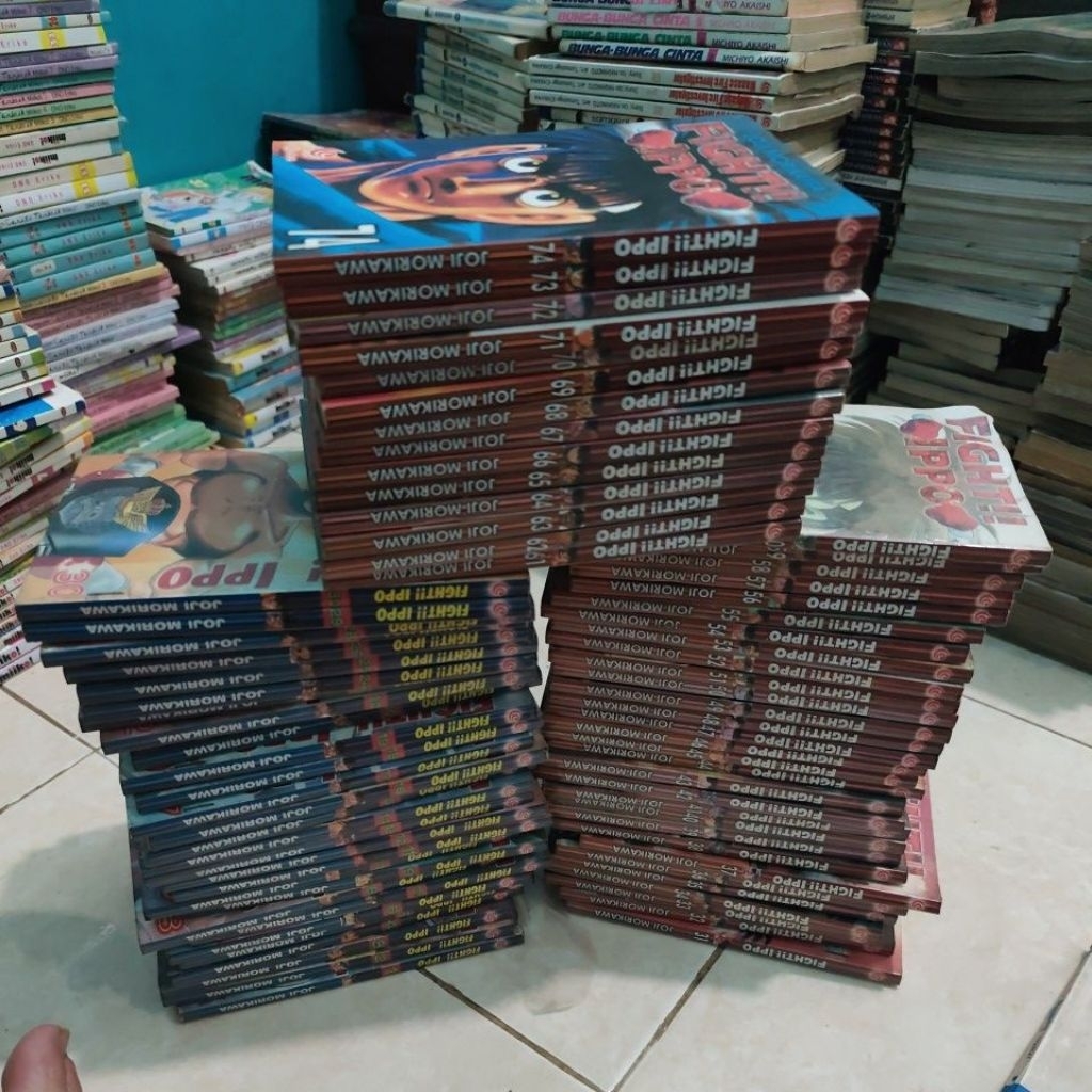 Komik Fight Ippo Full set 1-74 original level comics