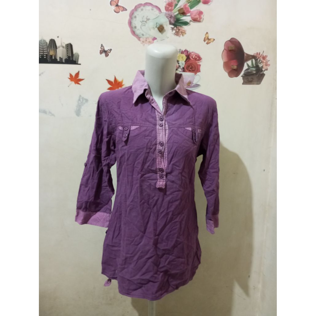 KEMEJA WANITA PL(BACA DESKRIPSI) Merk MCB LADIES