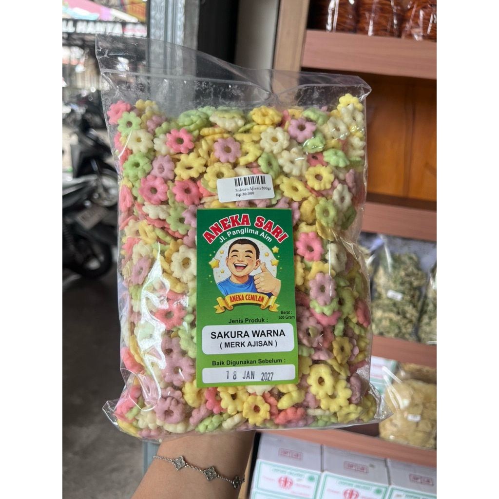 KERIPIK AJISAN 500gram