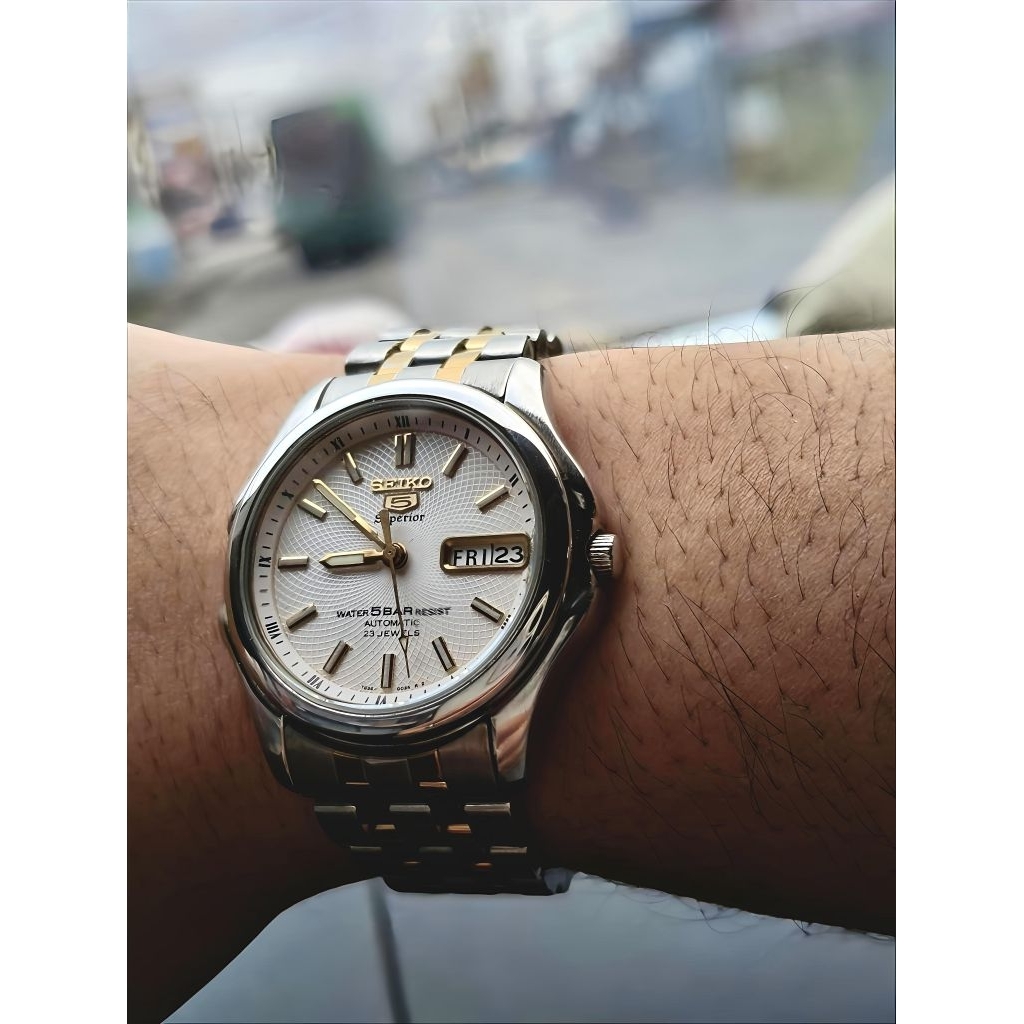 Seiko Vintage Watch Jam Tangan Seiko 5 Superior Diameter 38mm Kualitas Terbaik